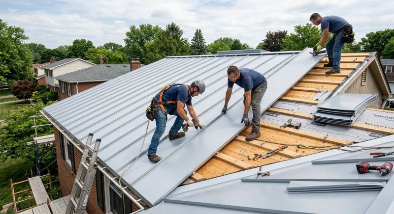 Aluminum Roof Installation in Westminster, CO
