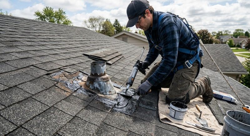Asphalt Roof Leak Repair in Aurora, CO