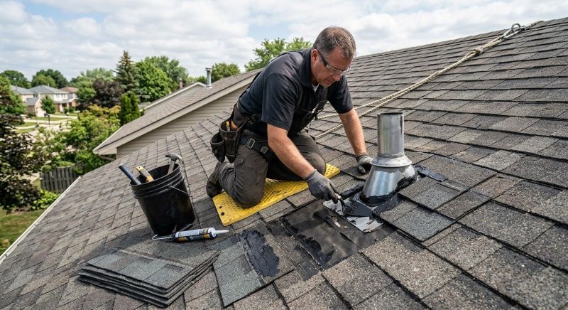 Asphalt Roof Leak Repair in Broomfield, CO