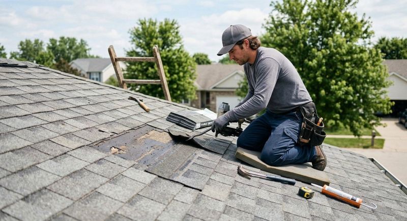 Asphalt Roof Leak Repair in Wheat Ridge, CO
