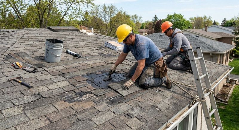 Asphalt Roof Repair in Englewood, CO