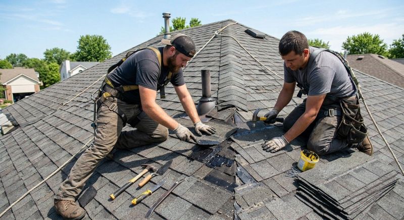 Asphalt Roof Repair in Wheat Ridge, CO