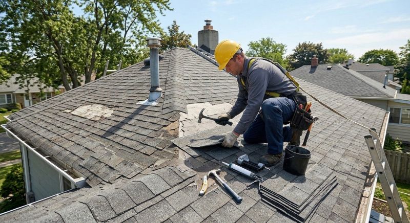 Asphalt Shingles Repair in Firestone, CO