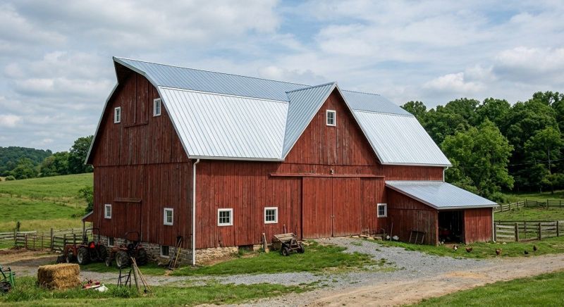 Barn Roof Replacement in Boulder County, CO