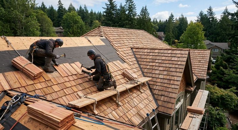 Cedar Roof Installation in Arvada, CO
