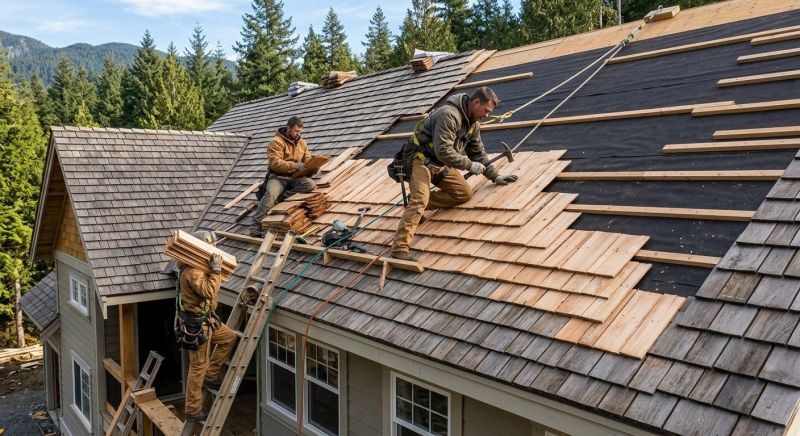Cedar Roof Installation in Boulder, CO