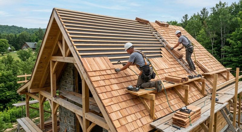 Cedar Roof Installation in Commerce City, CO