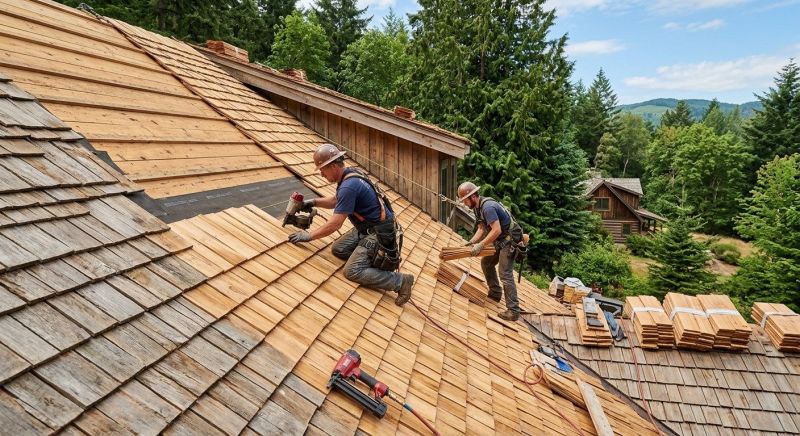 Cedar Roof Installation in Firestone, CO