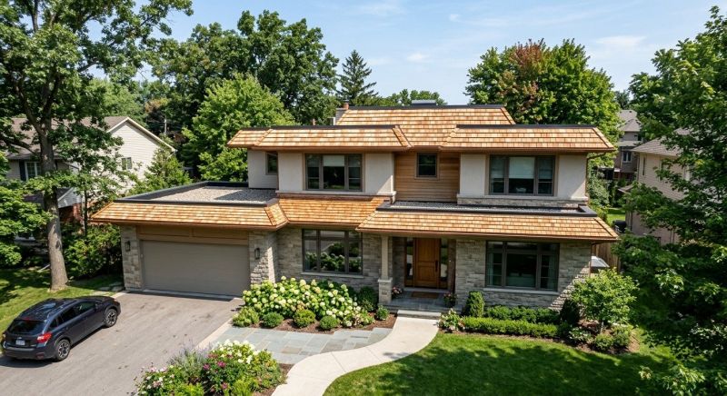 Cedar Shake Roof Construction in Arvada, CO
