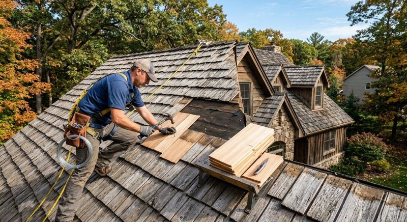 Cedar Shingles Repair in Boulder, CO