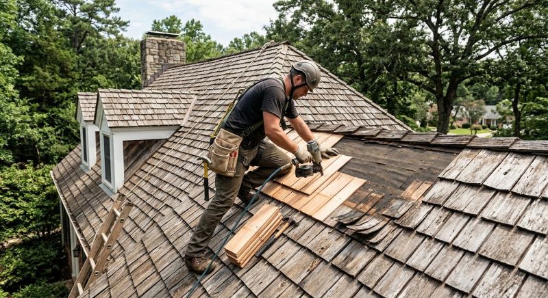 Cedar Shingles Repair in Lafayette, CO