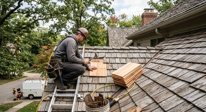 Cedar Shingles Repair in Wheat Ridge, CO