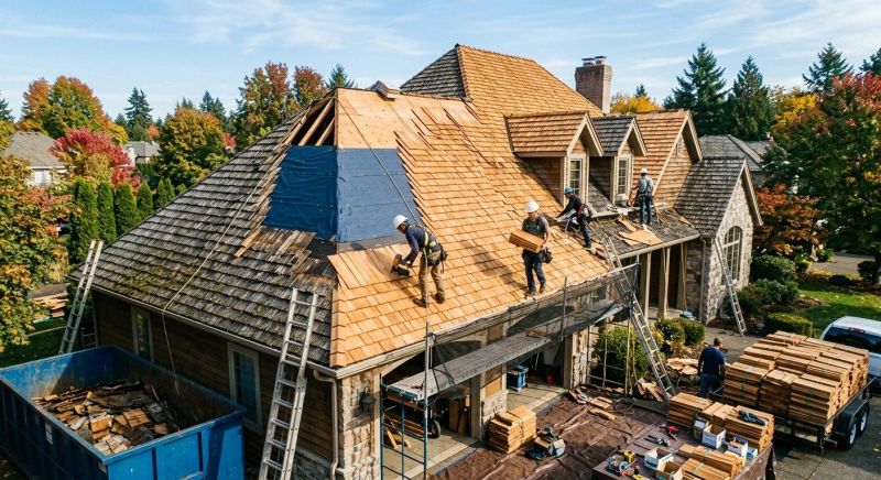 Cedar Shingles Replacement in Dacono, CO