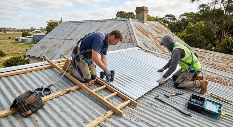 Corrugated Roof Repair in Commerce City, CO