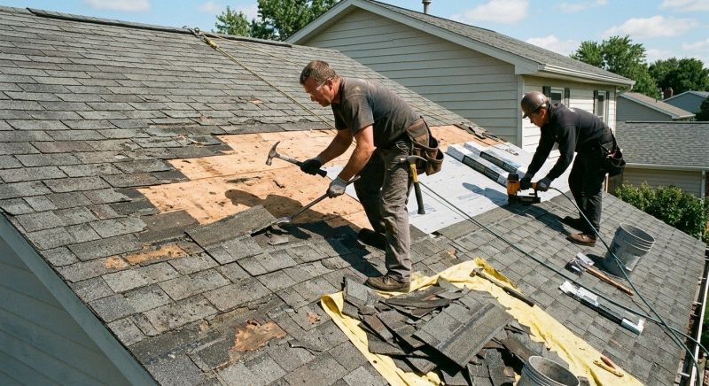 Damaged Roof Repair in Bennett, CO