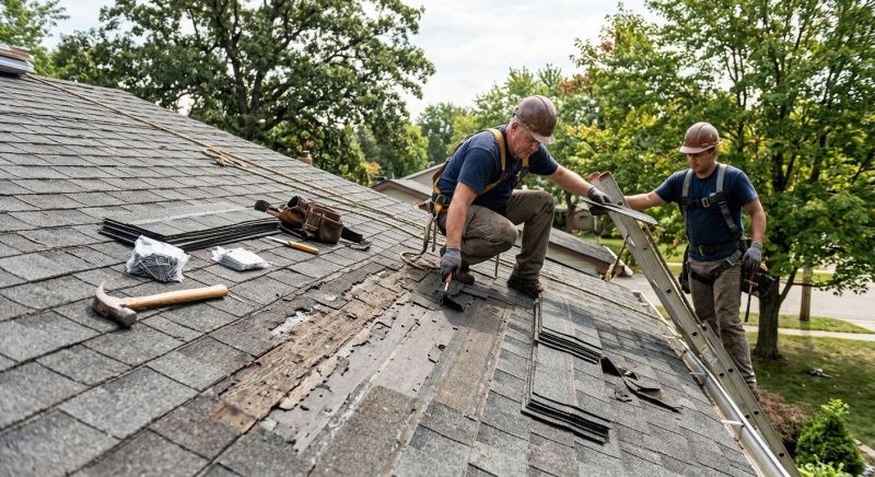 Damaged Roof Repair in Longmont, CO