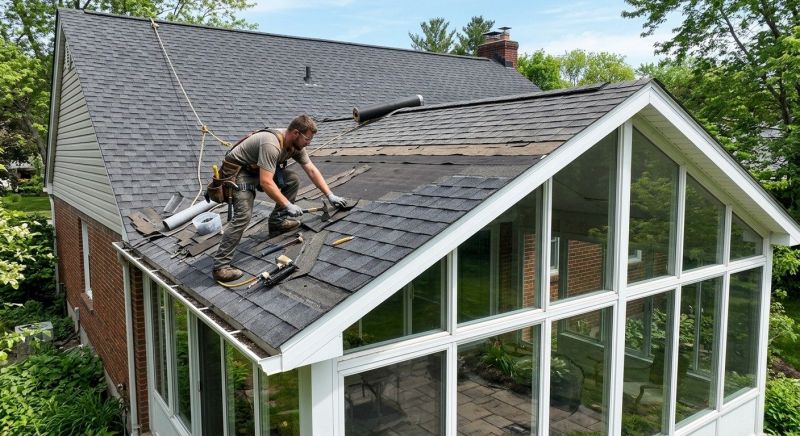 Damaged Roof Replacement in Arvada, CO