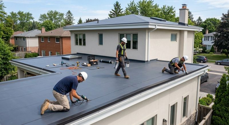 Epdm Roof Installation in Bennett, CO