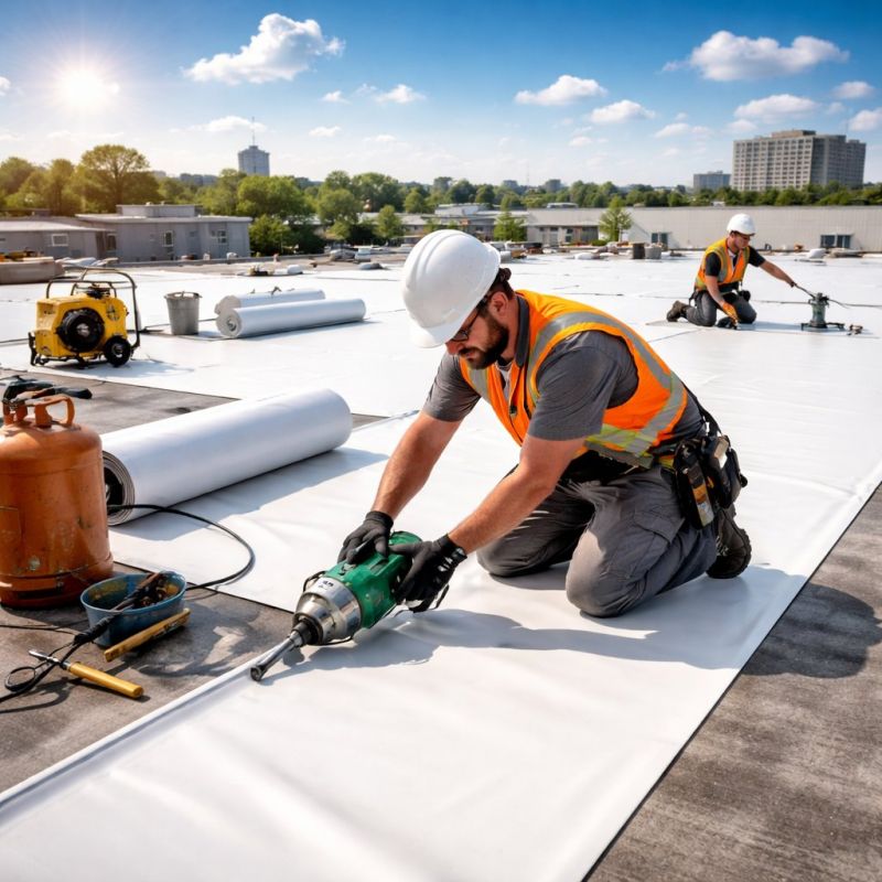 Epdm Roof Installation in Lafayette, CO