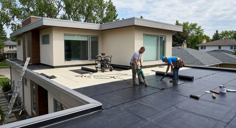 Flat Roof Installation in Boulder County, CO