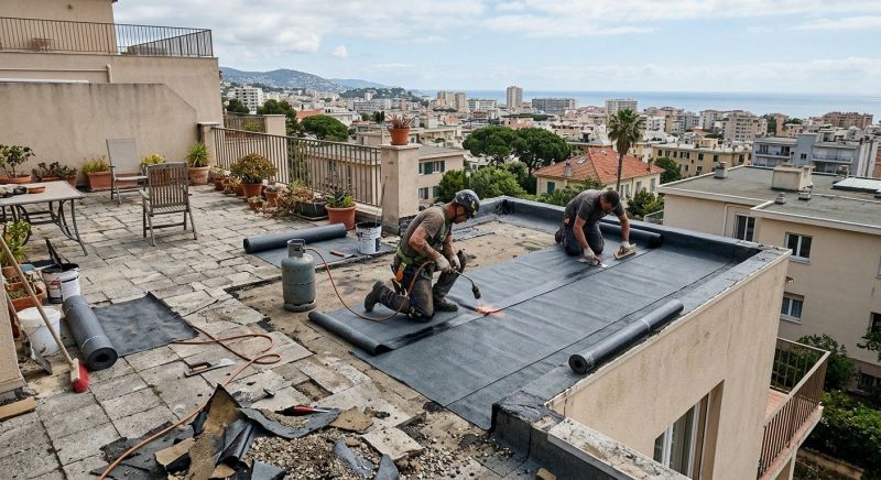 Flat Roof Repair in Aurora, CO