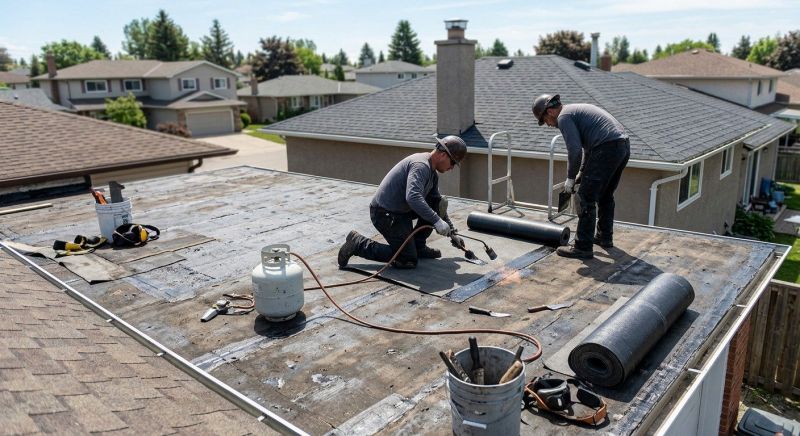 Flat Roof Repair in Lafayette, CO