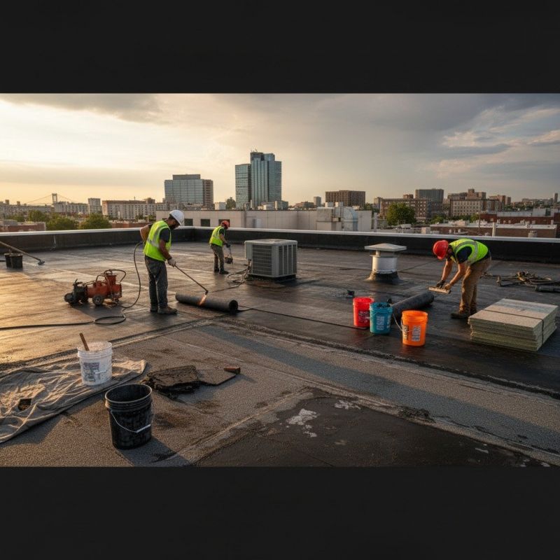 Flat Roof Repair in Wheat Ridge, CO