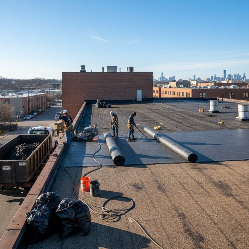 Flat Roof Replacement in Arapahoe County, CO