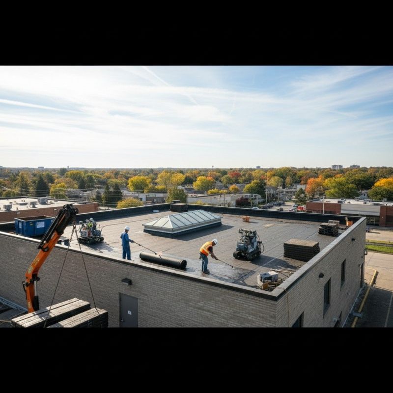 Flat Roof Replacement in Arvada, CO