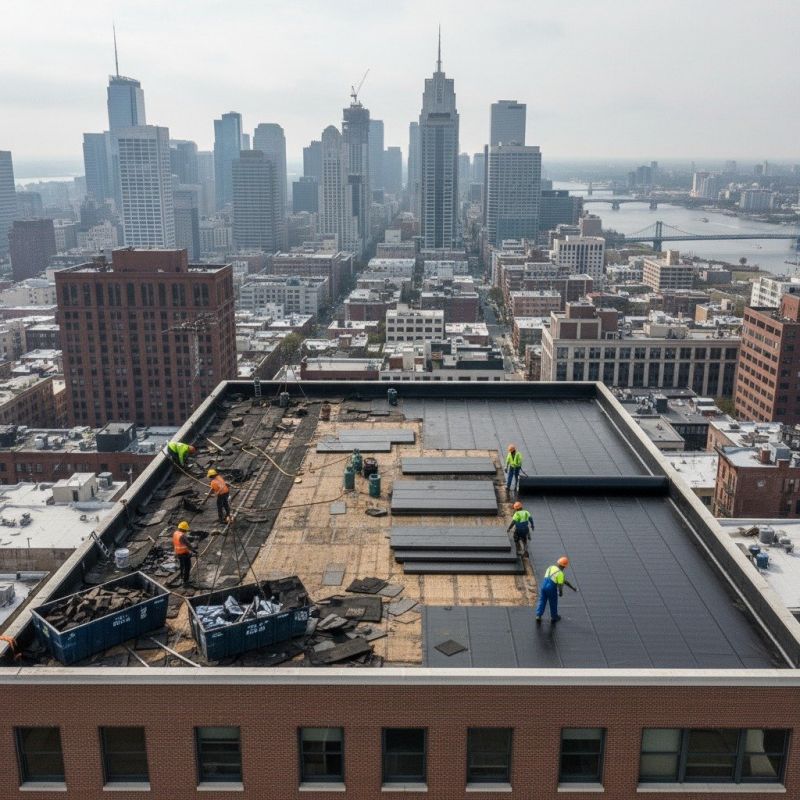 Flat Roof Replacement in Englewood, CO