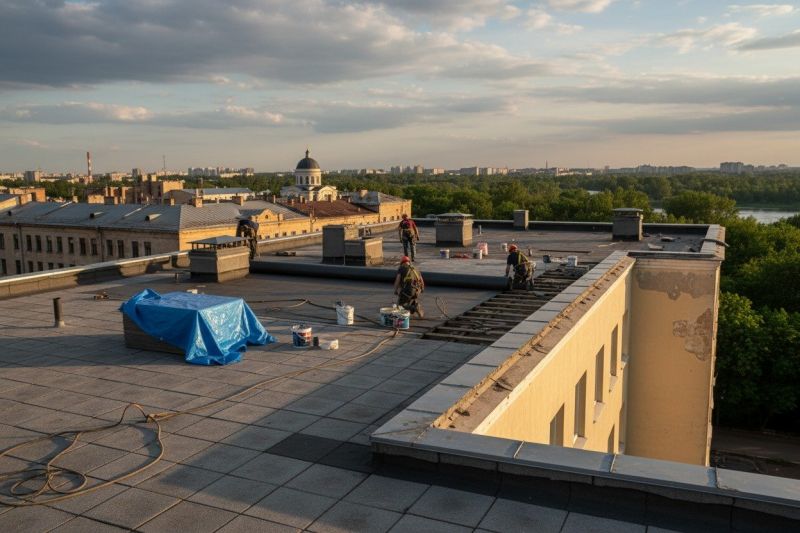 Flat Roof Replacement in Firestone, CO