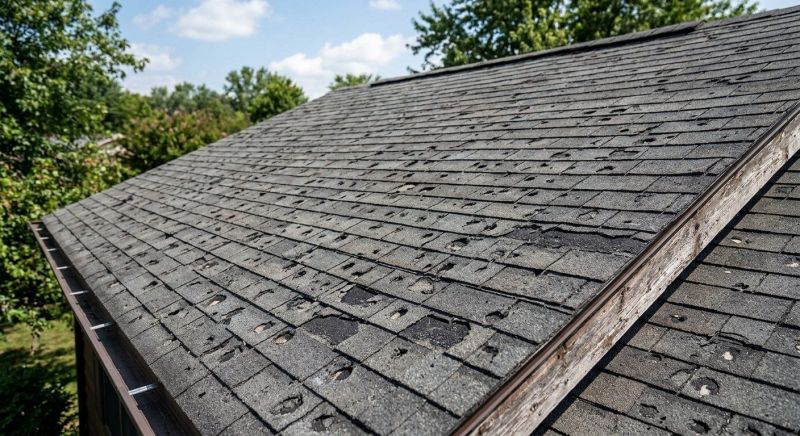 Hail Damage Roof Repair in Lafayette, CO