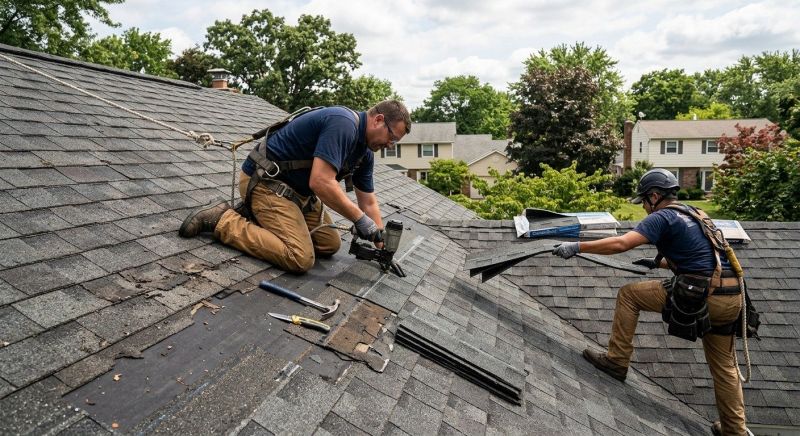 House Roof Repair in Aurora, CO