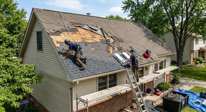 Roof Damage Repair in Firestone, CO