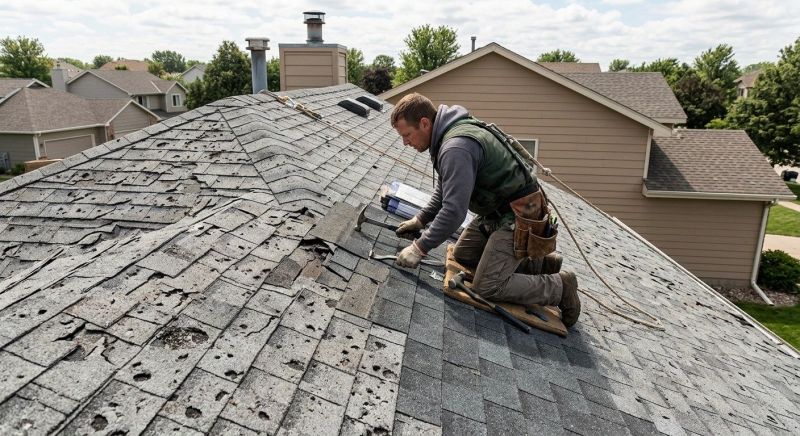 Roof Damage Restoration in Bennett, CO