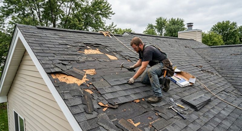 Roof Damage Restoration in Englewood, CO