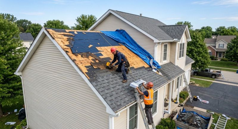 Roof Damage Restoration in Firestone, CO