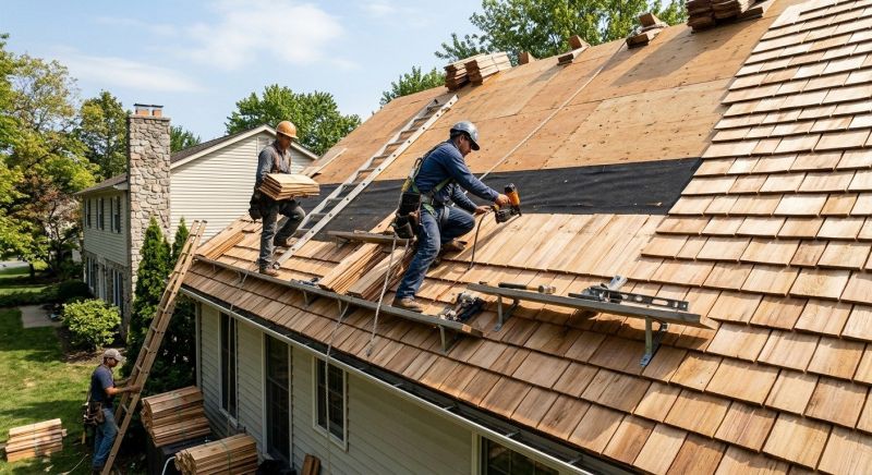 Shake Roof Replacement in Dacono, CO