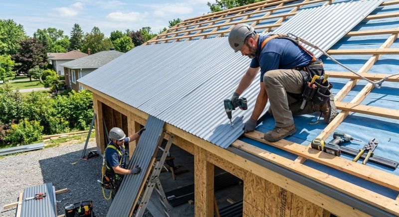 Sheet Roofing Installation in Boulder, CO