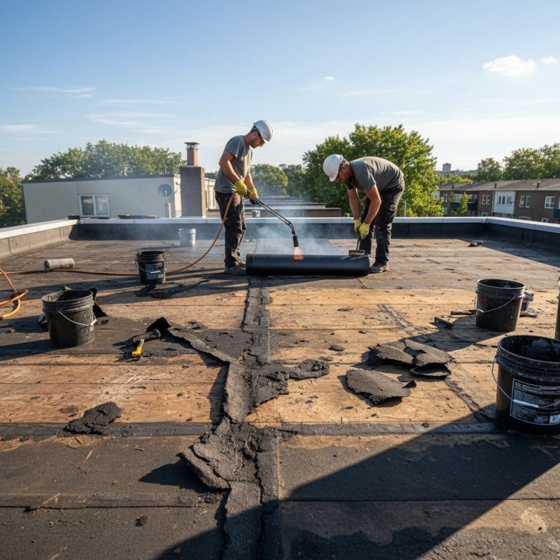 Single Ply Roof Repair in Aurora, CO