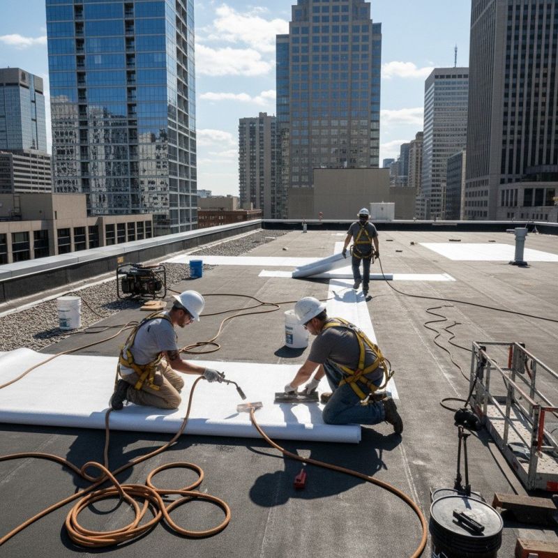 Single Ply Roof Repair in Fort Lupton, CO