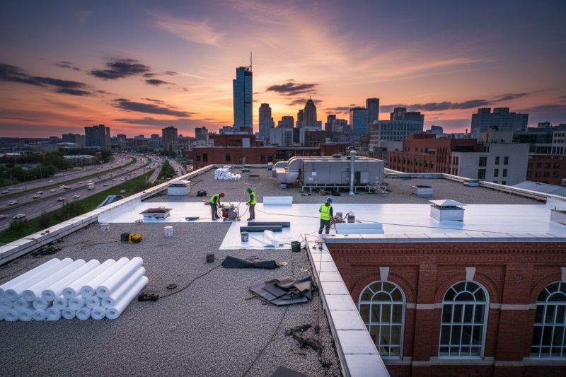 Single Ply Roof Replacement in Aurora, CO
