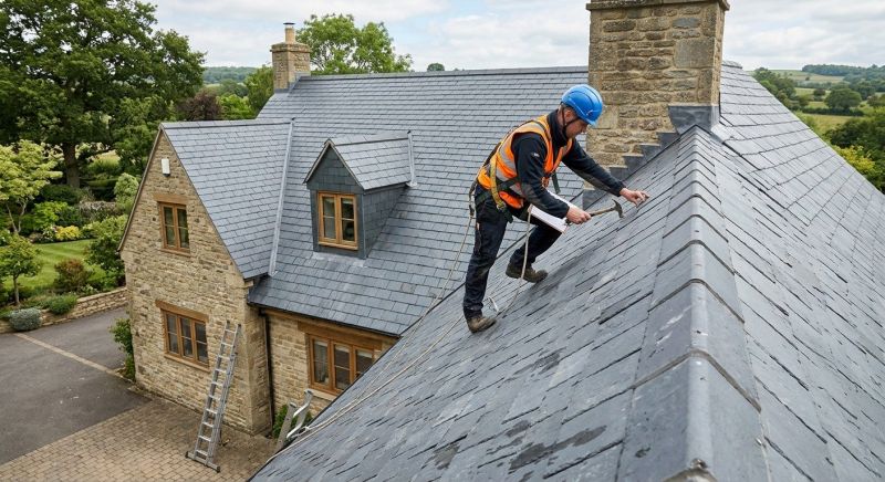 Slate Roof Repair in Denver County, CO
