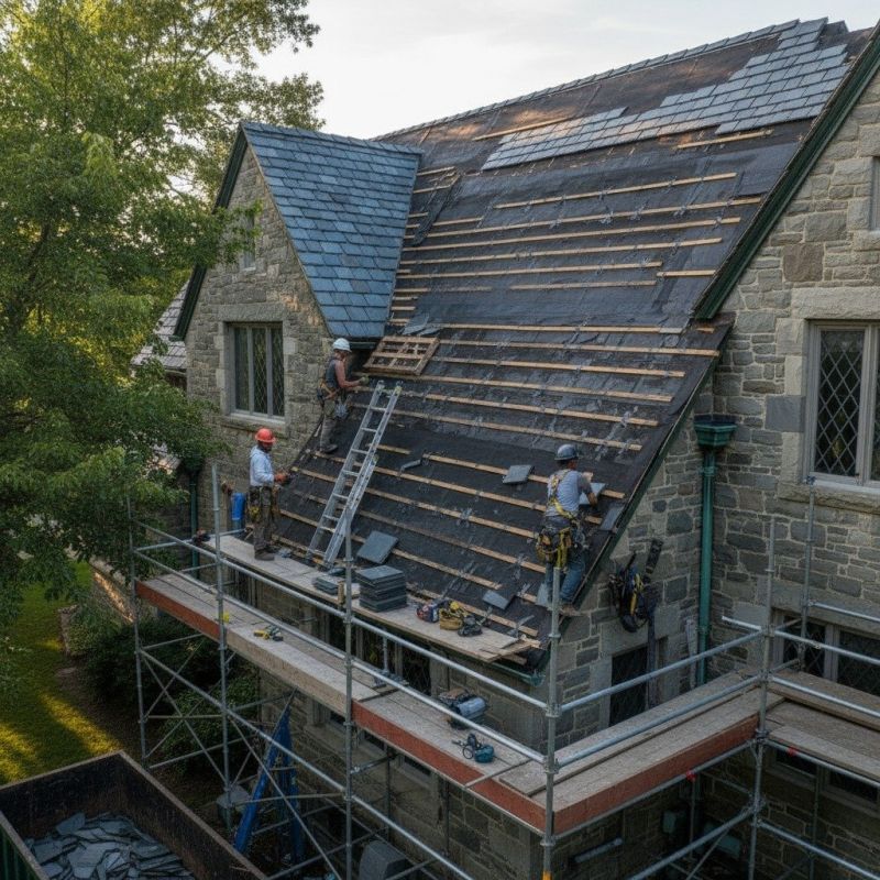 Slate Roof Replacement in Denver County, CO