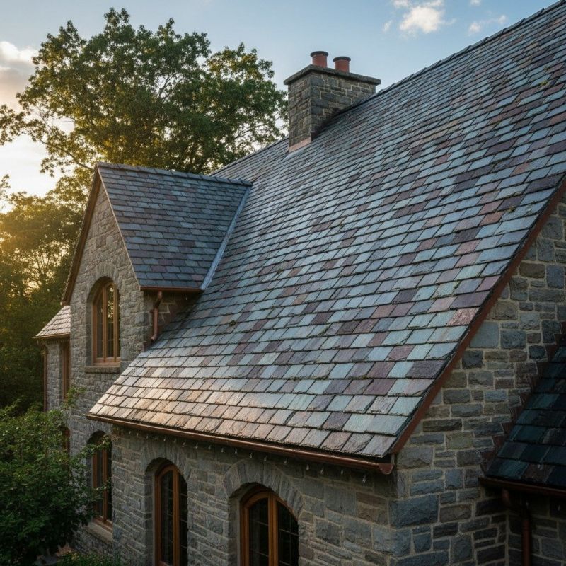 Slate Roof Replacement in Lafayette, CO