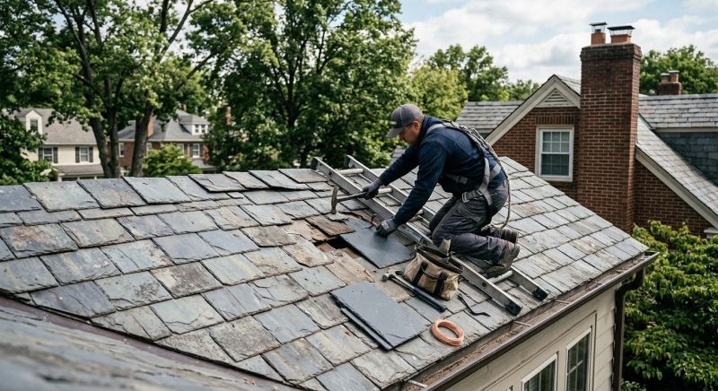 Slate Shingles Repair in Arvada, CO