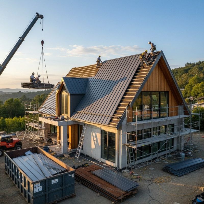Steel Roof Replacement in Firestone, CO