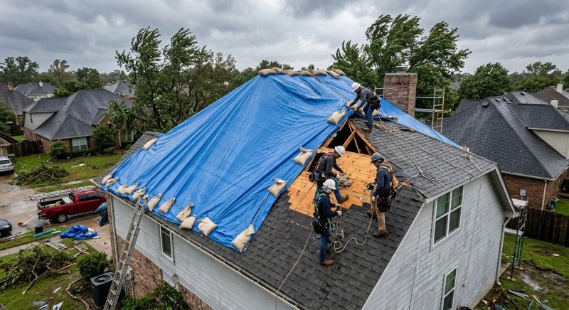 Storm Damage Roof Repair in Arvada, CO