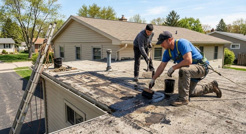 Tar And Gravel Roof Repair in Arapahoe County, CO