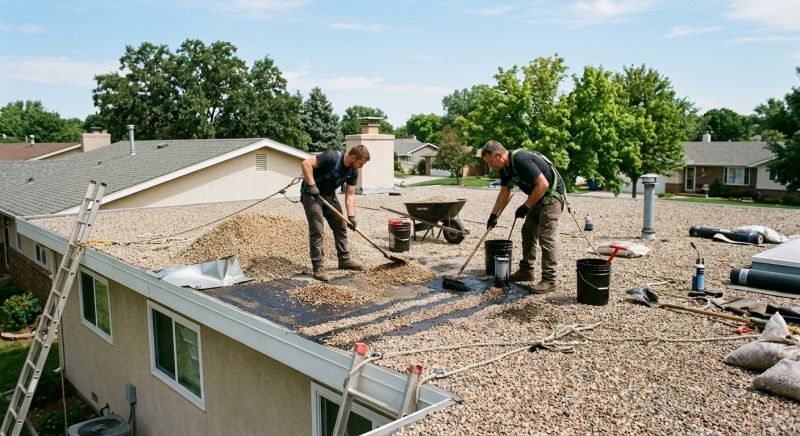 Tar And Gravel Roof Repair in Englewood, CO